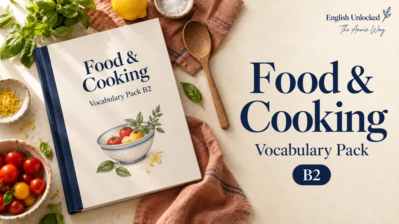 Okładka produktu Food & Cooking Vocabulary Pack B2