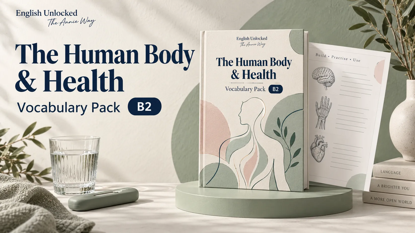 Okładka produktu The Human Body & Health Vocabulary Pack B2