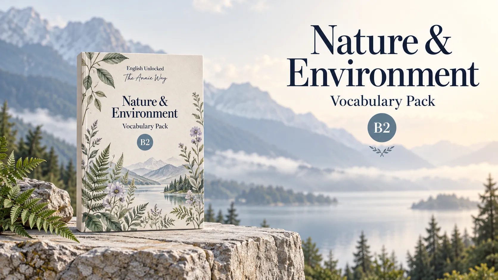 Okładka produktu Nature & Environment Vocabulary Pack B2